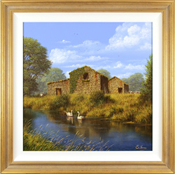 Edward Hersey, Signed limited edition print, The Long Way Home, Yorkshire Dales