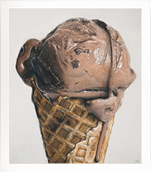 Ian Rawling, PS, Pastel, Chocolate Ice Cream