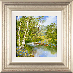 Terry Evans, Original oil painting on canvas, Autumn Reflections 