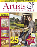 Michael James Smith, Artists and Illustrators Front Cover, October 2012
