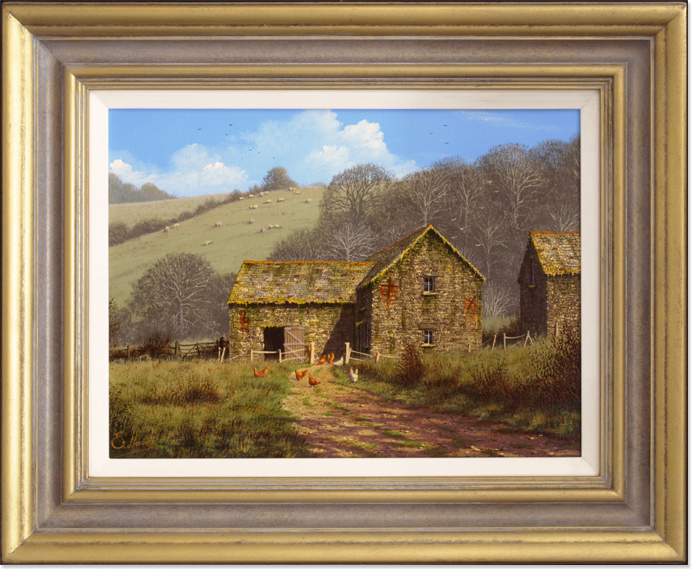 Edward Hersey | Original oil painting on canvas, Wensleydale, North ...