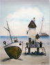 Gary Walton, Watercolour, The Seaside Medium image. Click to enlarge