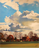 John Luce Lockett, Original oil painting on canvas, Park View Crescent