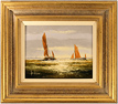 Ken Hammond, Original oil painting on canvas, Marine Scene Medium image. Click to enlarge