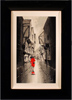 Richard Telford, Original oil painting on panel, Red Dress in York Medium image. Click to enlarge