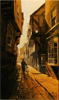 Richard Telford, Original oil painting on panel, Shambles, York Medium image. Click to enlarge