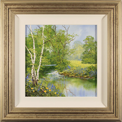 Terry Evans, Original oil painting on canvas, Spring in the Dales Medium image. Click to enlarge