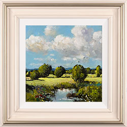 Alan Smith, Original oil painting on panel, Midsummer Afternoon