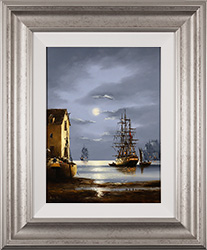 Alex Hill, Original oil painting on panel, A Sailor's Tide  Medium image. Click to enlarge