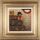 Amanda Jackson, Original oil painting on panel, The Travelling Bear Medium image. Click to enlarge