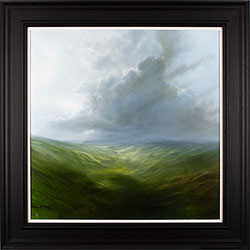 Clare Haley, Original oil painting on panel, The Majesty of the Wharfedale Valley