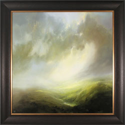 Clare Haley, Original oil painting on panel, Valley of Light Medium image. Click to enlarge