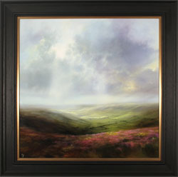 Clare Haley, Original oil painting on panel, A Fine Yorkshire Day Medium image. Click to enlarge