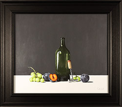 Colin Wilson, Original acrylic painting on board, Lunchtime in Provence Medium image. Click to enlarge