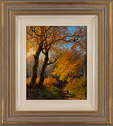 Daniel Van Der Putten, Original oil painting on panel, Arncliffe Wood, Glaisdale Medium image. Click to enlarge