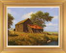 Edward Hersey, Original oil painting on canvas, Summer's Glory Medium image. Click to enlarge