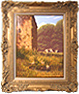 Edward Hersey, Original oil painting on canvas, In the Cotswolds Medium image. Click to enlarge