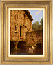 Edward Hersey, Original oil painting on canvas, Cotswolds Farm  Medium image. Click to enlarge