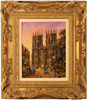 Gordon Lees, Original oil painting on panel, York Minster Medium image. Click to enlarge