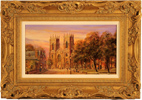 Gordon Lees, Original oil painting on panel, York Minster Medium image. Click to enlarge