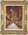 Gordon Lees, Original oil painting on panel, The Shambles, York Medium image. Click to enlarge