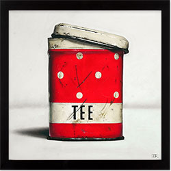 Ian Rawling, PS, Pastel, Tin of Tee