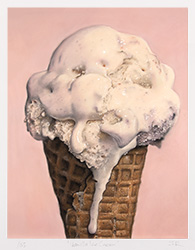 Ian Rawling, PS, Signed limited edition print, Vanilla Ice Cream Medium image. Click to enlarge