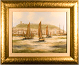 Ken Hammond, Original oil painting on canvas, Whitby Medium image. Click to enlarge