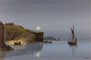 Les Spence, Original oil painting on canvas, Smuggler's Cove Medium image. Click to enlarge