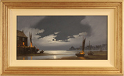 Les Spence, Original oil painting on canvas, Moonlight Activity Medium image. Click to enlarge