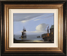 Les Spence, Original oil painting on canvas, East Coast Harbour Medium image. Click to enlarge