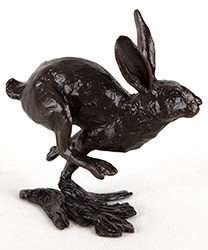 Michael Simpson, Bronze, Small Hare Running