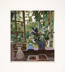 Mike Hall, Original acrylic painting on board, Bouquet of Flowers Medium image. Click to enlarge