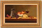 Paul Wilson, Original oil painting on panel, Cheese and Wine Medium image. Click to enlarge