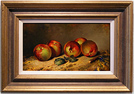 Paul Wilson, Original oil painting on panel, Apples Medium image. Click to enlarge