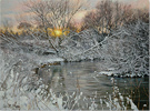 Peter Barker, Original oil painting on panel, Aberglaslyn Pass Medium image. Click to enlarge