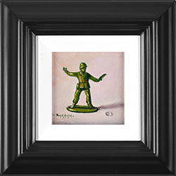 Raymond Campbell, Original oil painting on panel, Toy Soldier Medium image. Click to enlarge