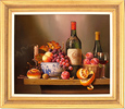 Raymond Campbell, Original oil painting on panel, Still Life Medium image. Click to enlarge