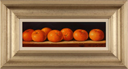 Raymond Campbell, Original oil painting on panel, Clementines  Medium image. Click to enlarge