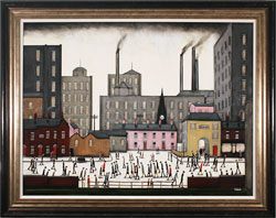 Sean Durkin, Original oil painting on panel, To the Mill Born Medium image. Click to enlarge