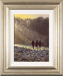 Stephen Hawkins, Original oil painting on panel, Frosty Morning Medium image. Click to enlarge