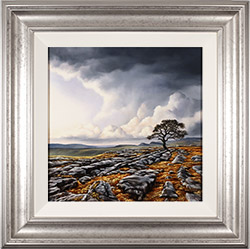 Suzie Emery, Original acrylic painting on board, Ingleborough Medium image. Click to enlarge