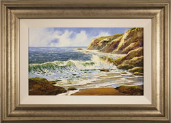 Terry Evans, Original oil painting on panel, Coastal Spray Medium image. Click to enlarge