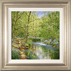 Terry Evans, Original oil painting on canvas, Woodland Wanderings Medium image. Click to enlarge