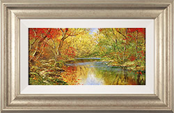 Terry Evans, Original oil painting on panel, Autumn Glory Medium image. Click to enlarge