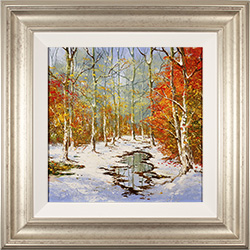 Terry Evans, Original oil painting on canvas, Freshly Fallen Snow Medium image. Click to enlarge