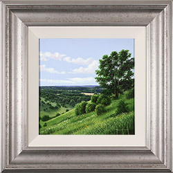 Terry Grundy, Original oil painting on panel, Hillside Breeze Medium image. Click to enlarge